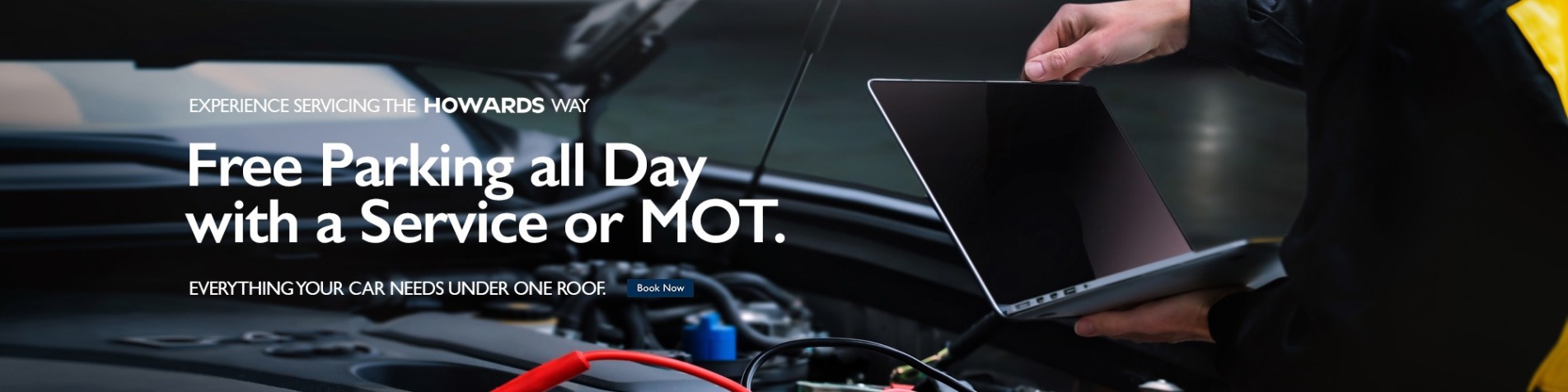 Free Parking with Service Banner